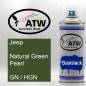 Preview: Jeep, Natural Green Pearl, GN / HGN: 400ml Sprühdose, von ATW Autoteile West.